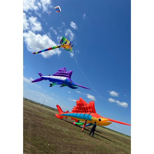 hflykites 17m sword fish 40d ripstop nylon  