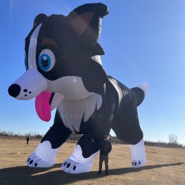 12M Border collie Sheep dog kite Pendant 40d Ripstop Nylon For Adults High Quality Colorful Show Kite 