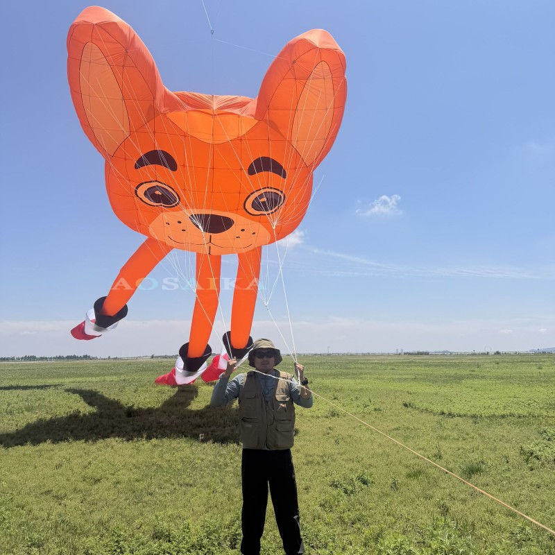 6*21m Bulldog lifter kite pendant 40d ripstop nylon For Adults High Quality Colorful Show Kites 