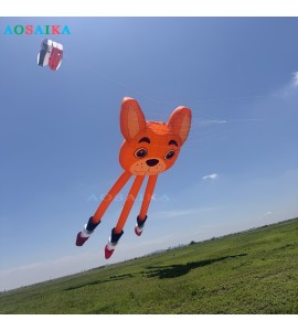 6*21m Bulldog lifter kite pendant 40d ripstop nylon For Adults High Quality Colorful Show Kites