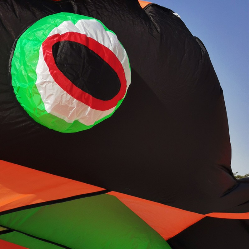 New Arrival Soft Inflatable 14M Gecko Kite Pendant 40d Nylon Ripstop Adults High Quality Colorful Animal Show Kites 