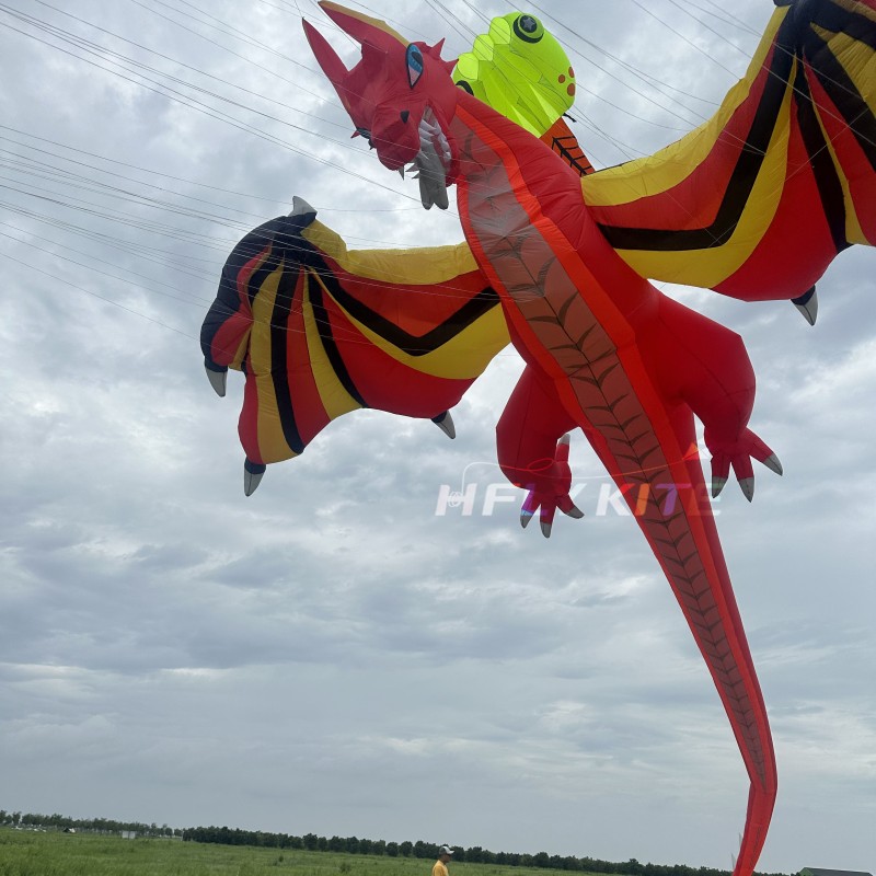 16.5M pterosaur kite pendant 40d ripstop nylon 