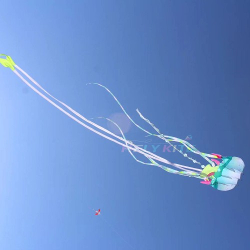 18M jellyfish kite pendant 40d ripstop nylon