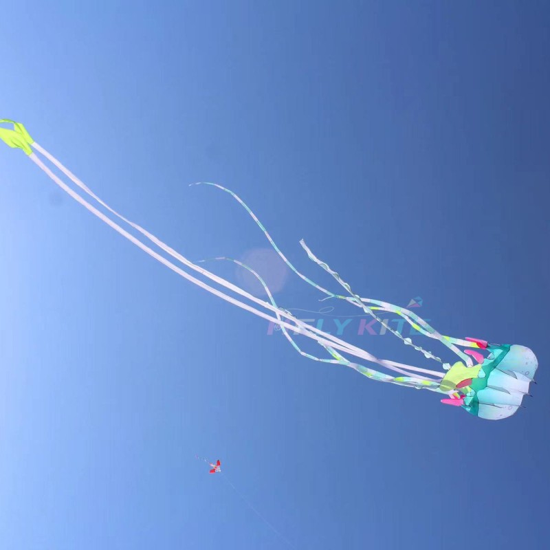 18M jellyfish kite pendant 40d ripstop nylon 