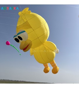 3.5m/5m/12m Big Bird Kite Pendant 40d Ripstop Nylon For Adults High Quality Colorful Show Kites