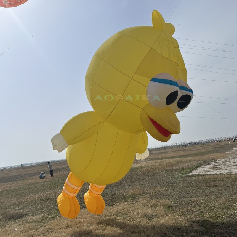 3.5m/5m/12m Big Bird Kite Pendant 40d Ripstop Nylon For Adults High Quality Colorful Show Kites 