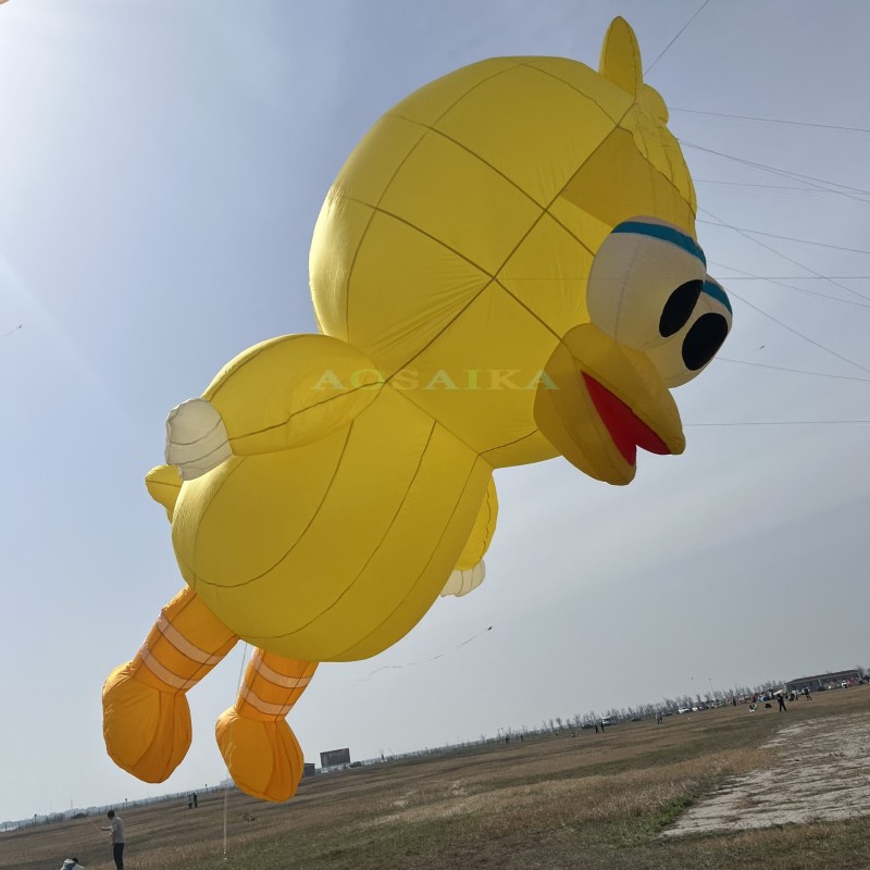 3.5m/5m/12m Big Bird Kite Pendant 40d Ripstop Nylon For Adults High Quality Colorful Show Kites 