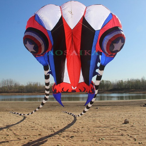 New Arrival Soft Inflatable 45sqm Trilobite Kite 40d Ripstop Nylon For Adults High Quality Colorful Animal Show Kites New Arrival Soft Inflatable 45sqm Trilobite Kite 40d Ripstop Nylon For Adults High Quality Colorful Animal Show Kites