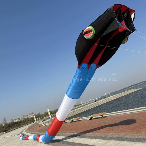 55M snake kite for audlts large big outdoor fun toys animal kites