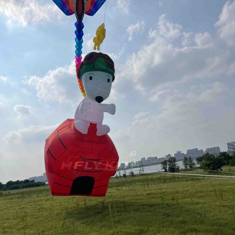 5m snoopy kite pendant 40d ripstop nylon 