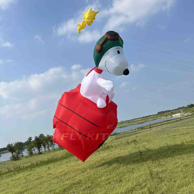 5m snoopy kite pendant 40d ripstop nylon 