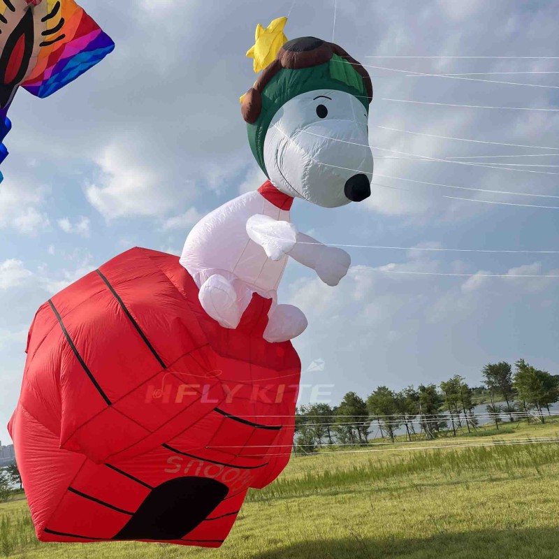 5m snoopy kite pendant 40d ripstop nylon 