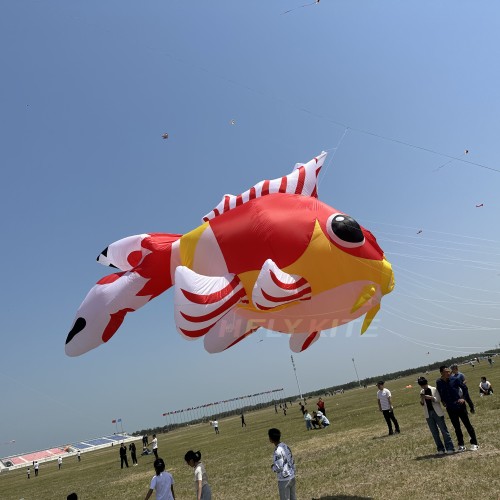 5m goldfish kite pendant 40d ripstop nylon