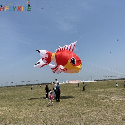 5m goldfish kite pendant 40d ripstop nylon