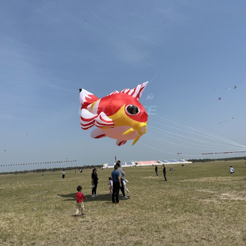 5m goldfish kite pendant 40d ripstop nylon