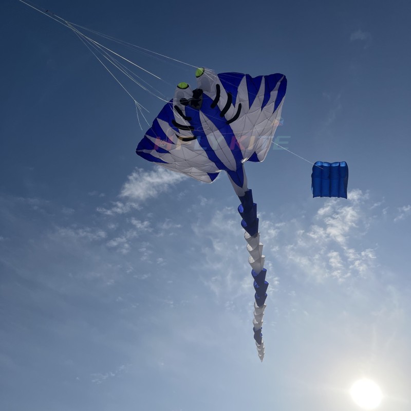 8M stingray kite pendant 40d ripstop nylon 