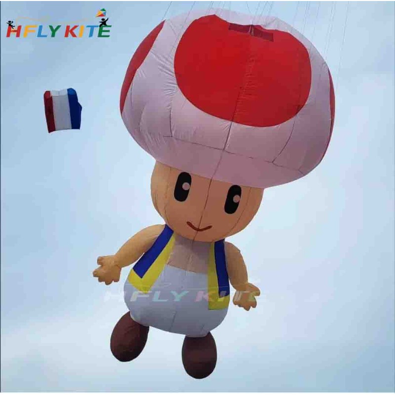 5m Toad kite pendant 40d ripstop nylon Adults High Quality Colorful Show Kite 