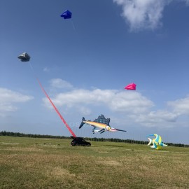 30m/50m banner 40d ripstop nylon 