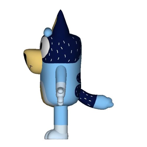 3.5m/5m Bluey kite pendant 40d ripstop nylon For Adults High Quality Colorful Show Kites