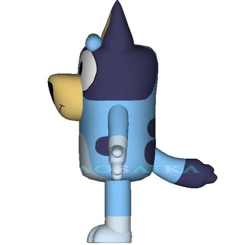 3.5m/5m Bluey kite pendant 40d ripstop nylon For Adults High Quality Colorful Show Kites