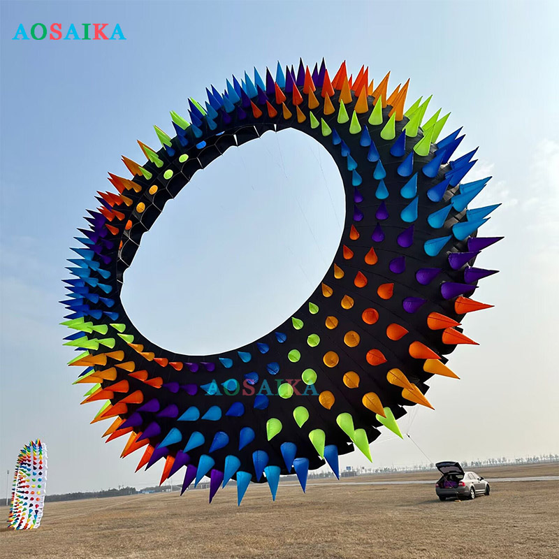 6M bowl kite 40d ripstop nylon