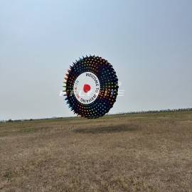 8m Bowl Kite 40d Ripstop Nylon For Adults High Quality Colorful Show Kites 