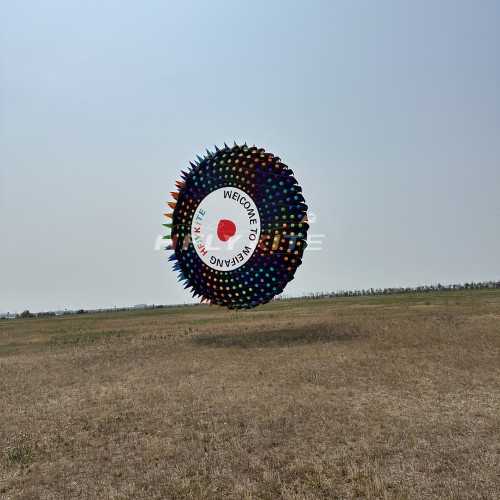 8m Bol Kite 40d Ripstop Nylon For Adults High Quality Colorful Show Kites