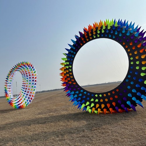 8M bol kite 40d ripstop nylon