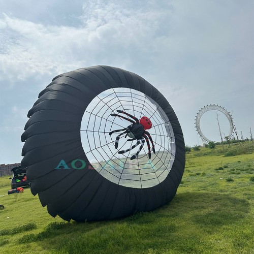 Soft Inflatable 6M Spider bowl kite 40d  ripstop nylon