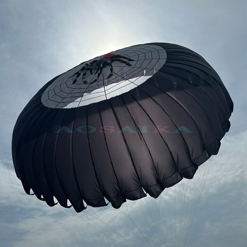 Soft Inflatable 6M Spider bowl kite 40d  ripstop nylon