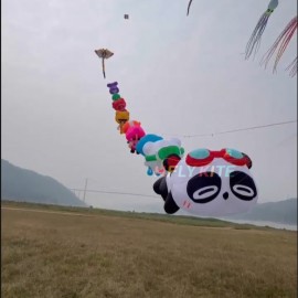 A set of ten 3.5M kites pendant 40d Ripstop Nylon For Adults High Quality Colorful Animal Show Kites 