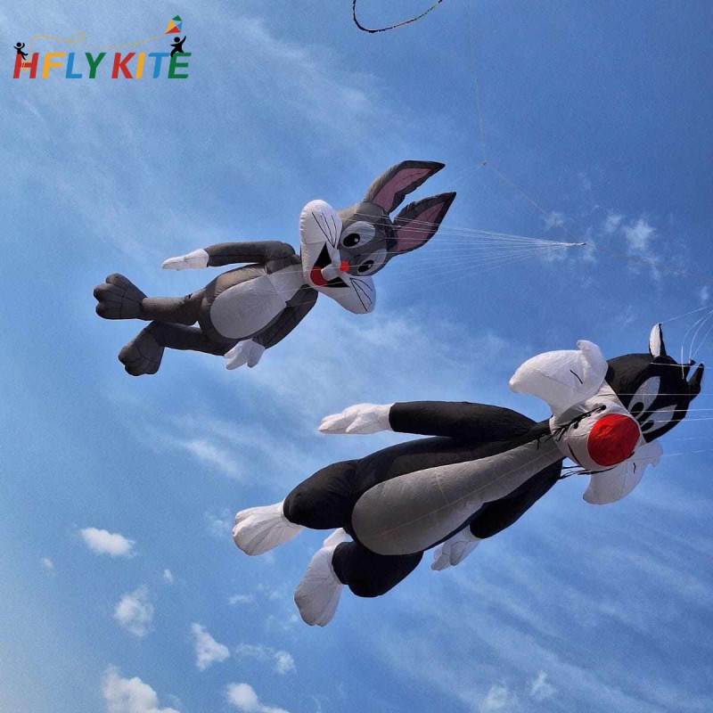 6M brother rabbit kite pendant 40d ripstop nylon 