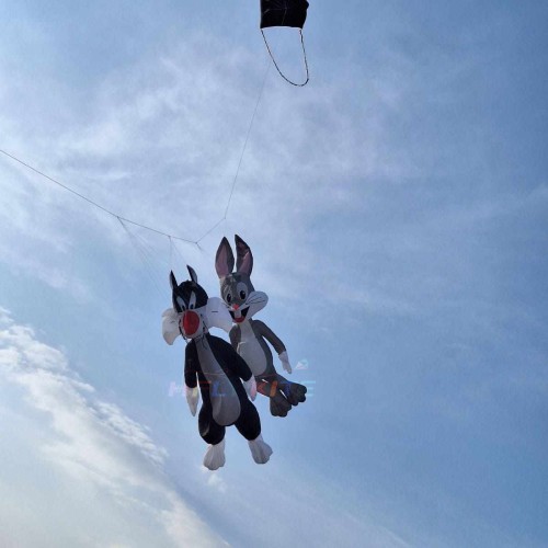 6M brother rabbit kite pendant 40d ripstop nylon