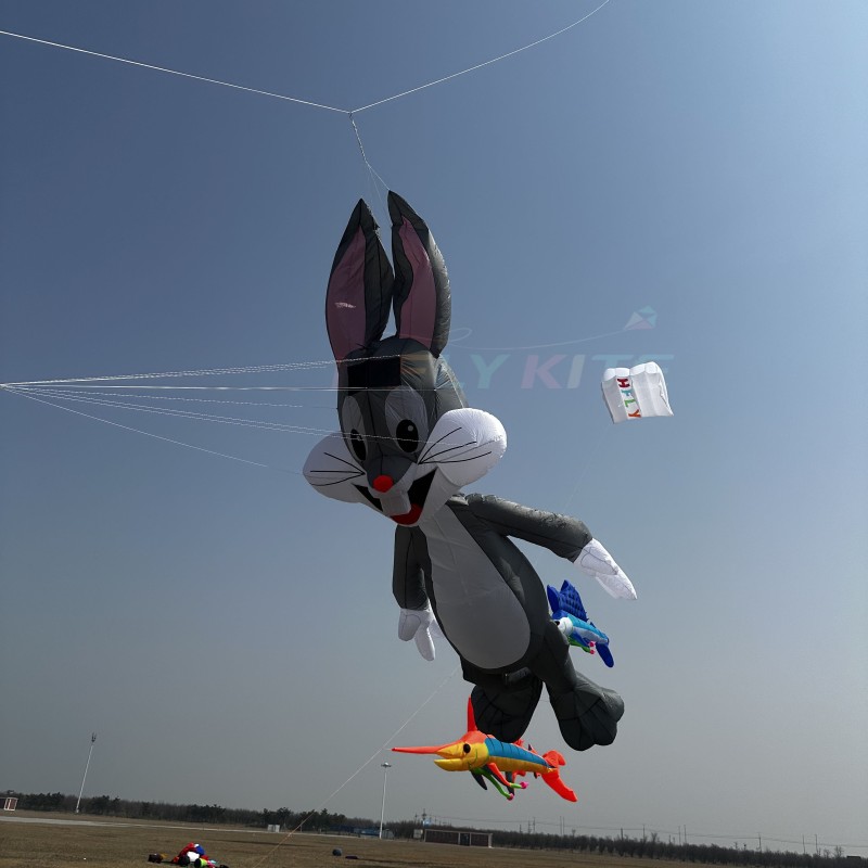 6M brother rabbit kite pendant 40d ripstop nylon 