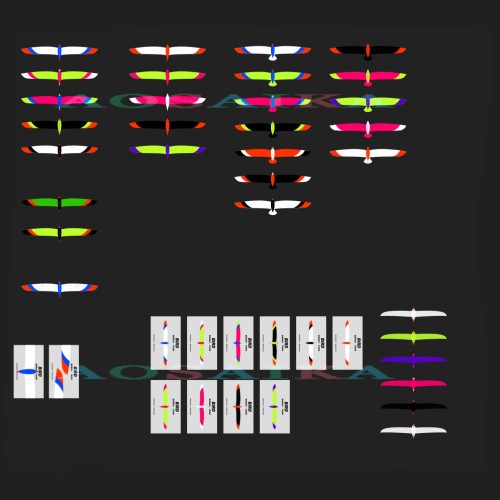 6M Knife Bird Kite PC31 Nylon For Adults High Quality Colorful Show Kites