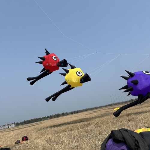 4m Sprickly Bird Kite Pendant 40d Ripstop Nylon