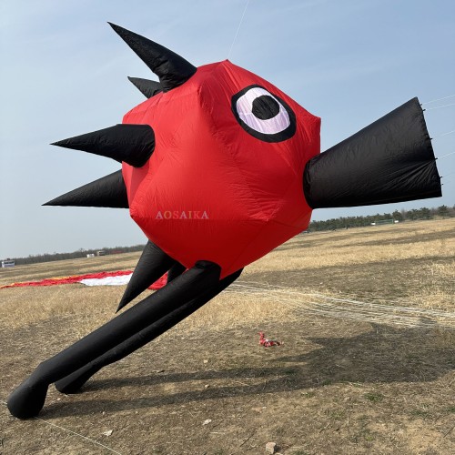 4m Sprickly Bird Kite Pendant 40d Ripstop Nylon