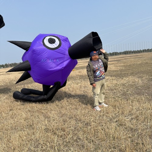 4m Sprickly Bird Kite Pendant 40d Ripstop Nylon