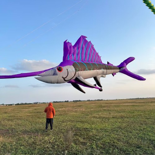 hflykites 17m sword fish 40d ripstop nylon  