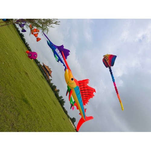 hflykites 17m sword fish 40d ripstop nylon  