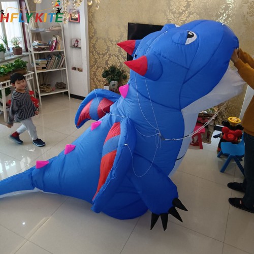 3.5M dumb dragon kite pendant 40d ripstop nylon