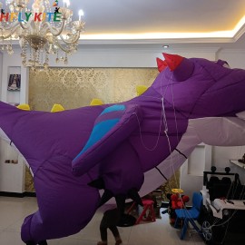 3.5M dumb dragon kite pendant 40d ripstop nylon 