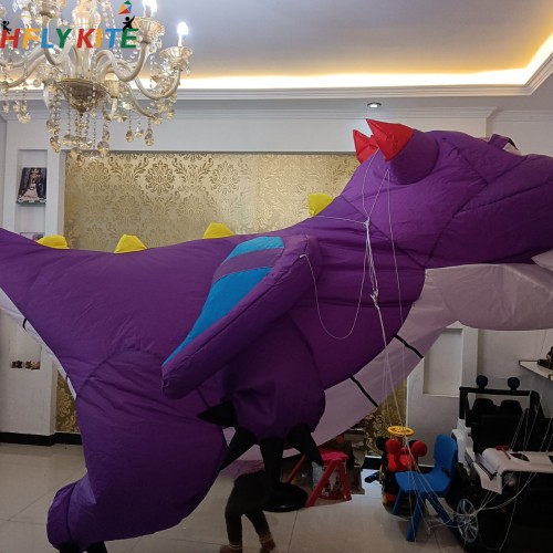 3.5M dumb dragon kite pendant 40d ripstop nylon