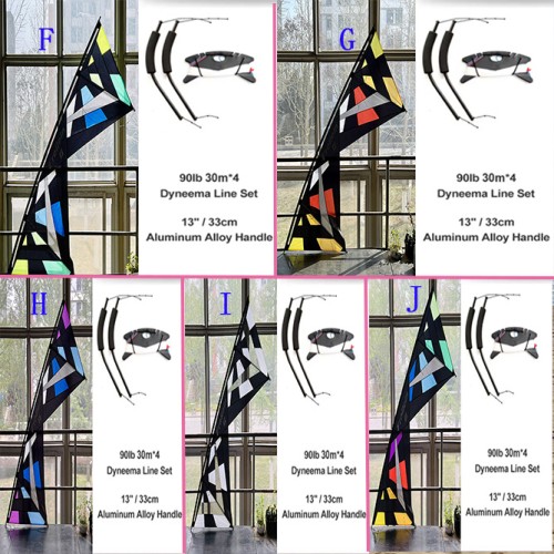 The new version of Wind Rider Four-Line Stunt Windrider Kite PC31 Nylon 