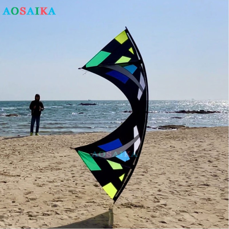 The new version of Wind Rider Four-Line Stunt Windrider Kite PC31 Nylon 