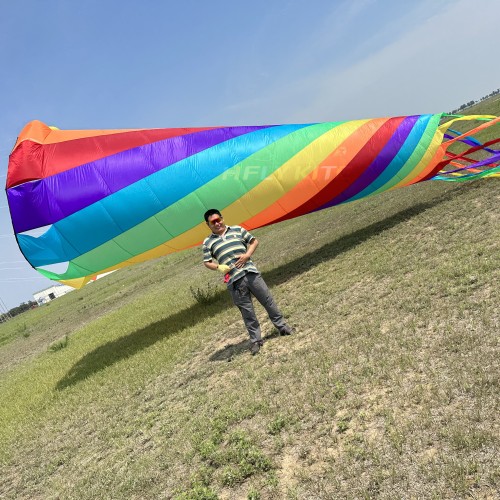 8M SPINNER KITE PENDANT LINE LAUNDRY SOFT INFLATABLE KITE RIPSTOY NYLON