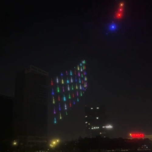 10m Led light with battery kite light