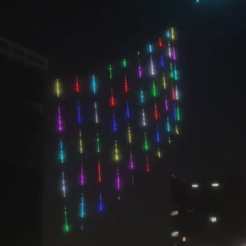 10m Led light with battery kite light 