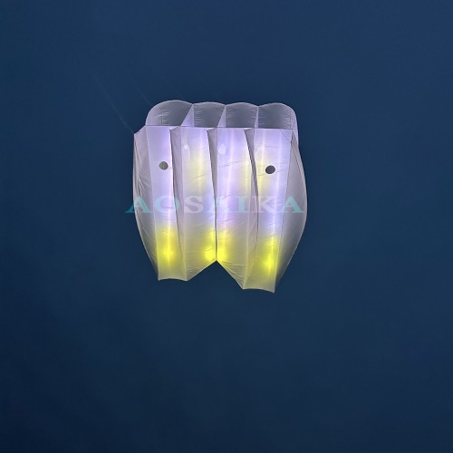 12Sqm LED pilot Kite 20d Ripstop Nylon For Adults High Quality ColorfulShow Kites