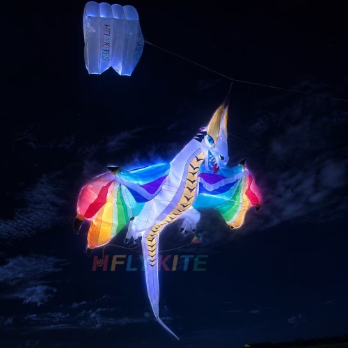 16.5M Led pterosaur dragon kite pendant 40d ripstop nylon